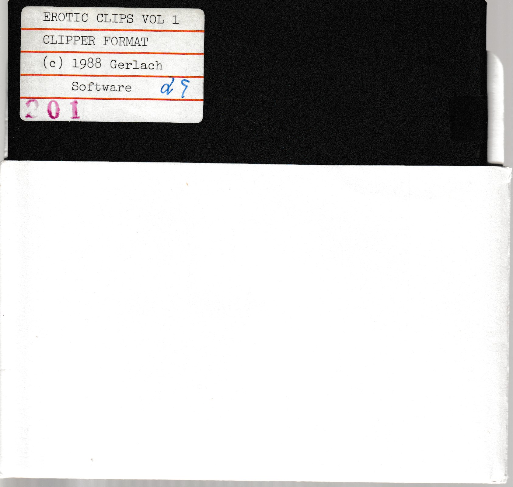 Erotic Clip Art Vol. #01 Floppy Disk